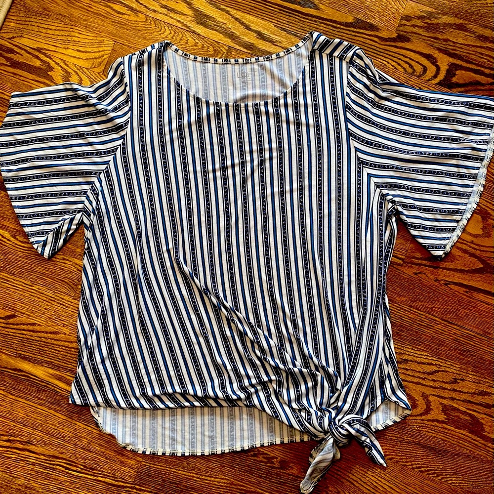 Loft tie front T-Shirt